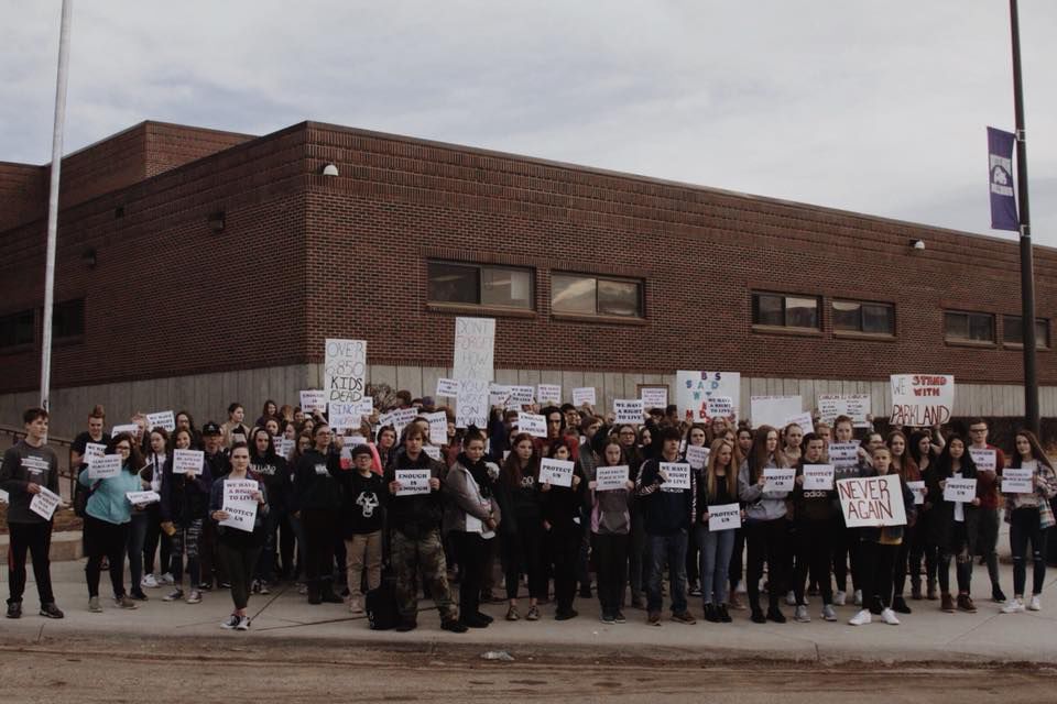 Butte High School students take a stand against gun violence
